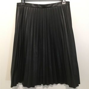 Calvin Klein faux leather skirt, 6